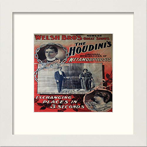 L Lumartos Vintage Houdini Poster
