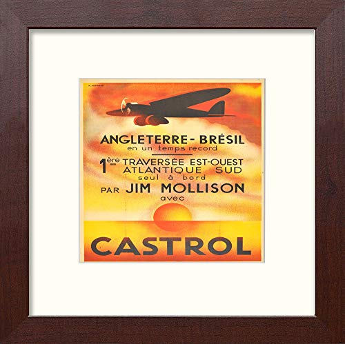 L Lumartos Vintage Castrol Poster
