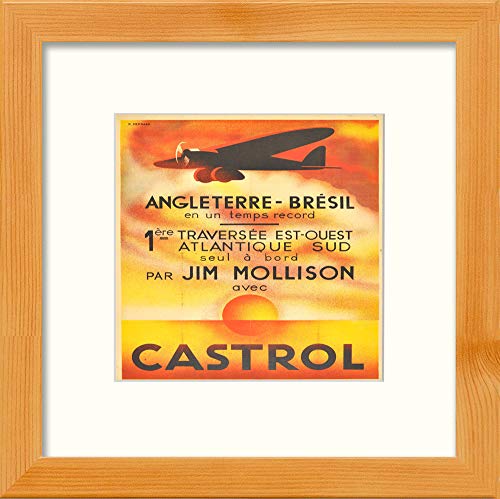 L Lumartos Vintage Castrol Poster