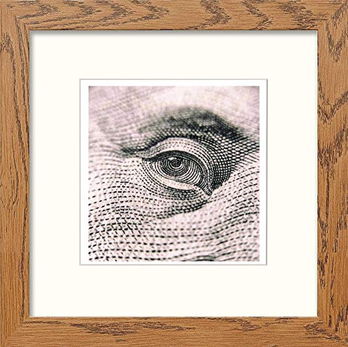 L Lumartos Vintage Poster Etch Eye