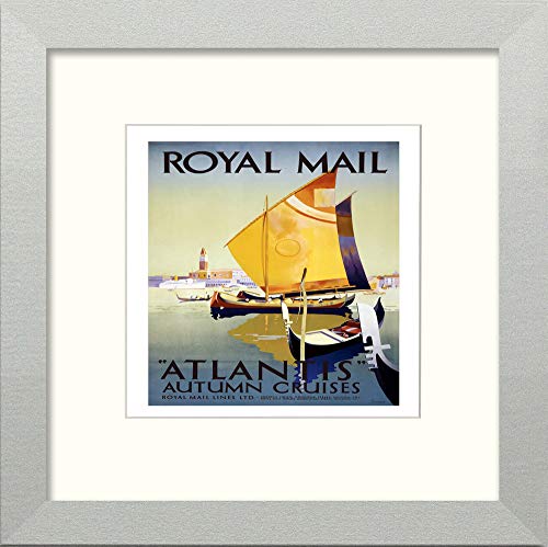 L Lumartos Vintage Poster Royal Mail Atlantis Autumn Cruises