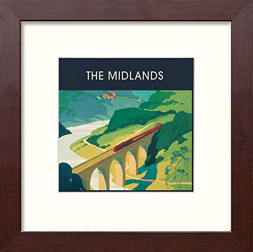 L Lumartos Vintage Midlands Poster