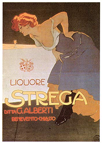 L Lumartos Vintage Poster Liquore Strega