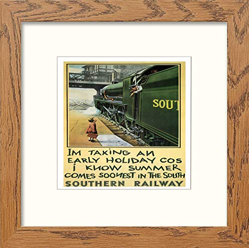 L Lumartos Vintage Poster Early Holiday