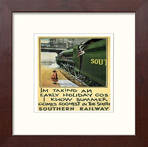 L Lumartos Vintage Poster Early Holiday