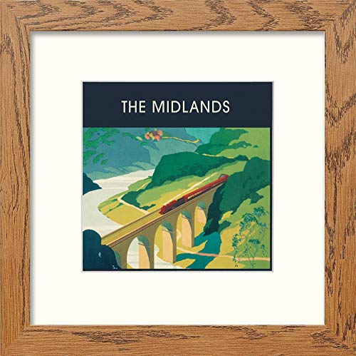 L Lumartos Vintage Midlands Poster