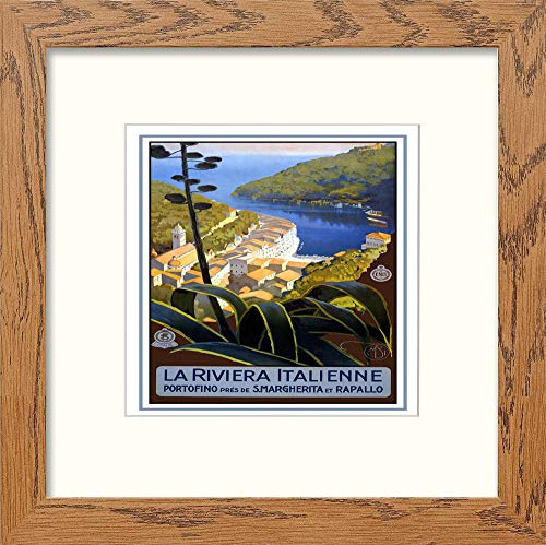 L Lumartos Vintage Poster La Riviera Italienne