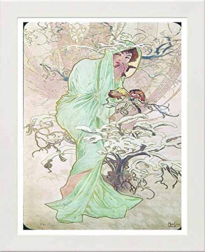 L Lumartos Vintage Poster Alphonse Mucha Hiverwinter 1896