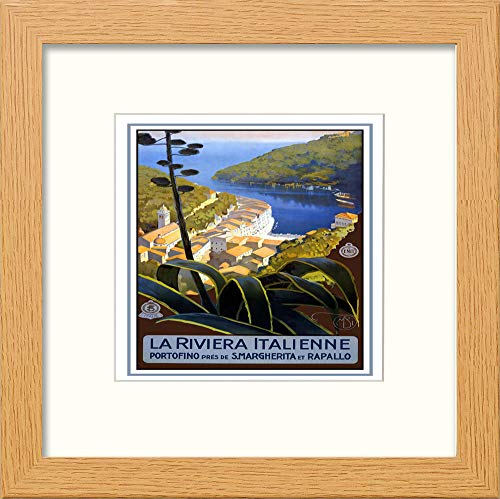 L Lumartos Vintage Poster La Riviera Italienne