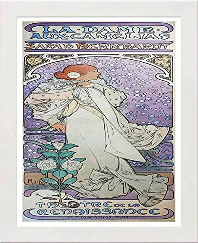 L Lumartos Vintage Poster Alphonse Mucha La Dame Aux Camelias 1896