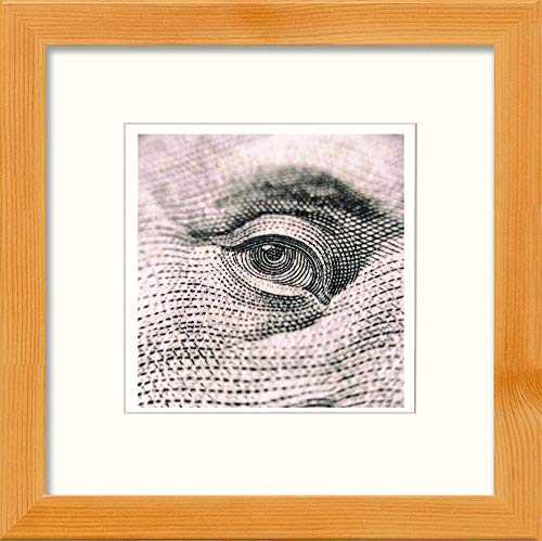 L Lumartos Vintage Poster Etch Eye