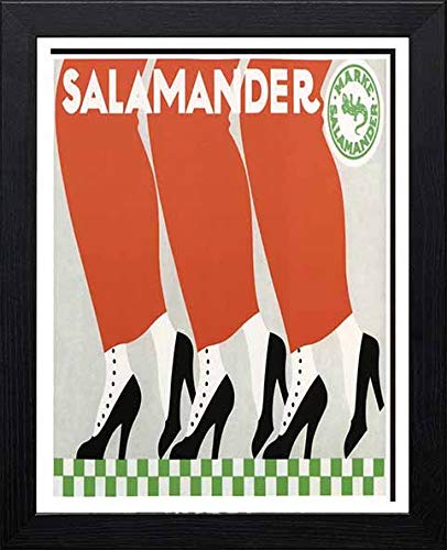 L Lumartos Vintage Poster Salamander Shoes