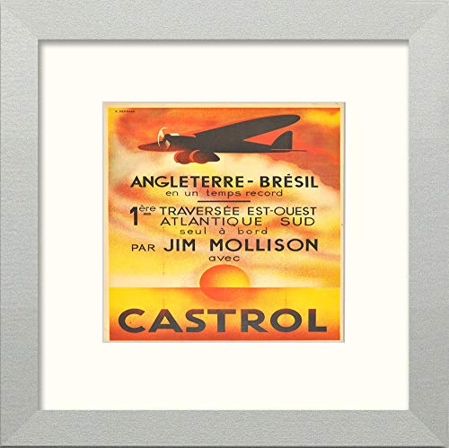 L Lumartos Vintage Castrol Poster