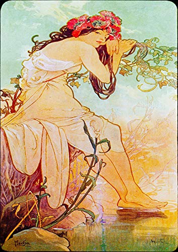 L Lumartos Vintage Poster Alphonse Mucha Etesummer 1896