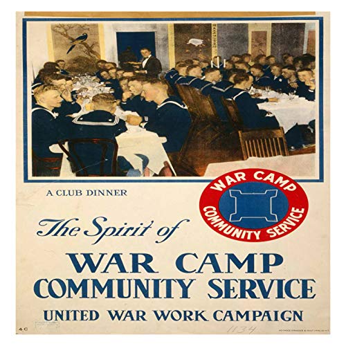 L Lumartos Vintage Poster War Camp