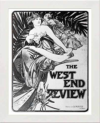 L Lumartos Vintage Poster Alphonse Mucha Poster For The West End Review 1898