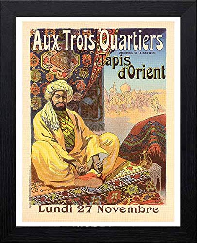 L Lumartos Vintage Poster Aux Trois Quartiers Tapis Dorient