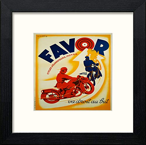 L Lumartos Vintage Favor Bike Poster