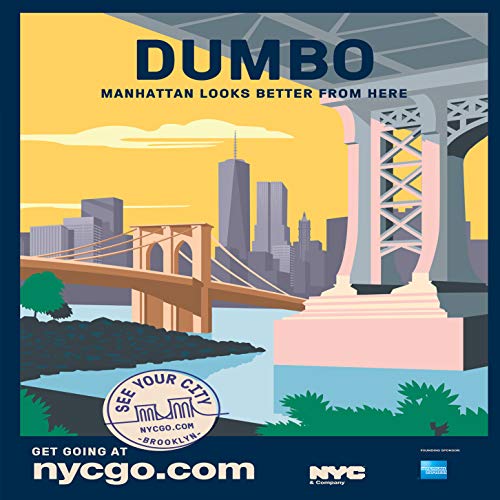 L Lumartos Vintage NY Poster