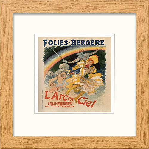 L Lumartos Vintage Poster Maf021 Folies Bergere Jules Cheret
