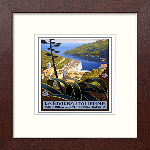 L Lumartos Vintage Poster La Riviera Italienne