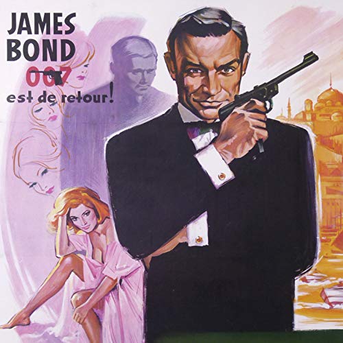 L Lumartos Vintage French 007 Poster