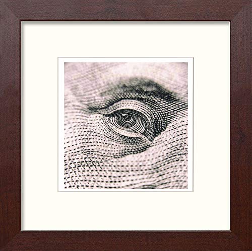 L Lumartos Vintage Poster Etch Eye