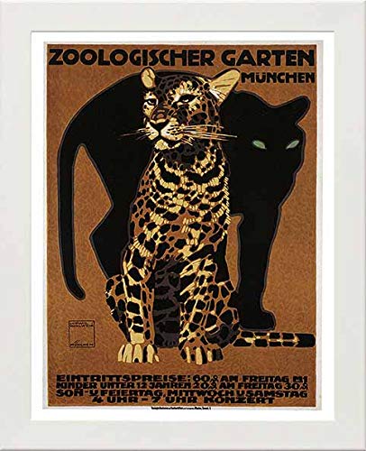 L Lumartos Vintage Poster Zoologischer Garten Mnchen