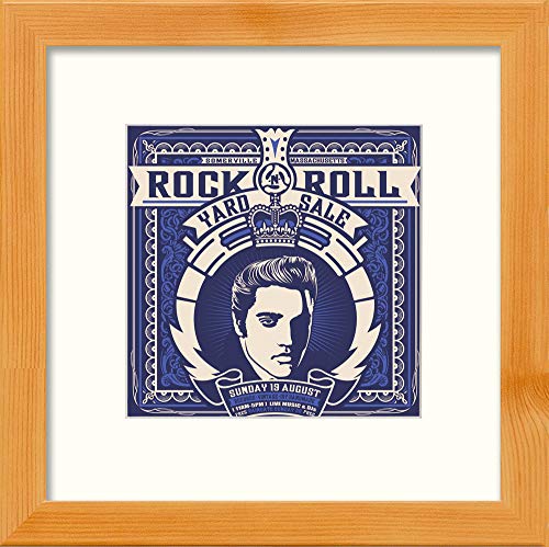 L Lumartos Vintage Elvis Poster