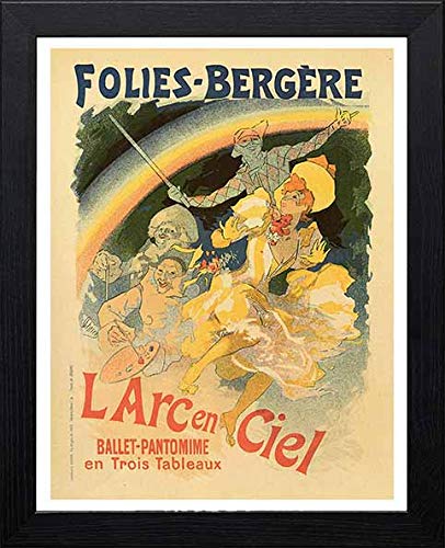 L Lumartos Vintage Poster Folies Bergre Larc En Ciel