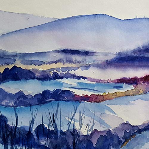 L Lumartos Blue Landscape