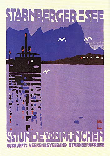 L Lumartos Vintage Poster Starnberger See