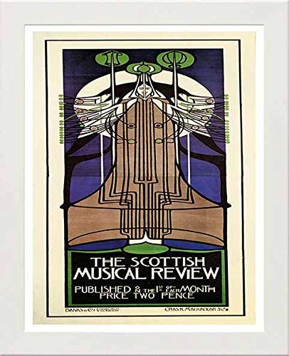 L Lumartos Vintage Poster The Scottish Musical Review