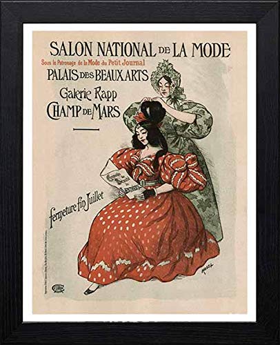 L Lumartos Vintage Poster Maf235 Salon National De La Mode Roedel