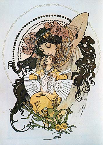 L Lumartos Vintage Poster Alphonse Mucha Lsee Princesse De Tripoli 1897c