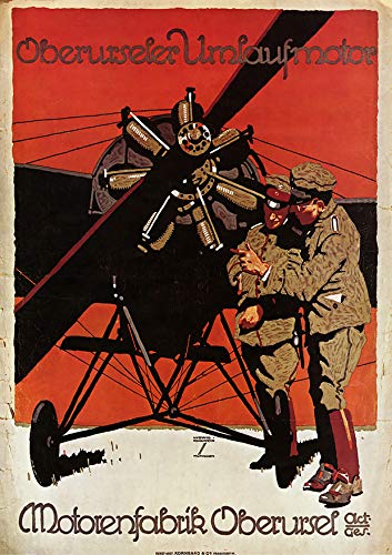 L Lumartos Vintage Poster Motorenfabrik Oberursel