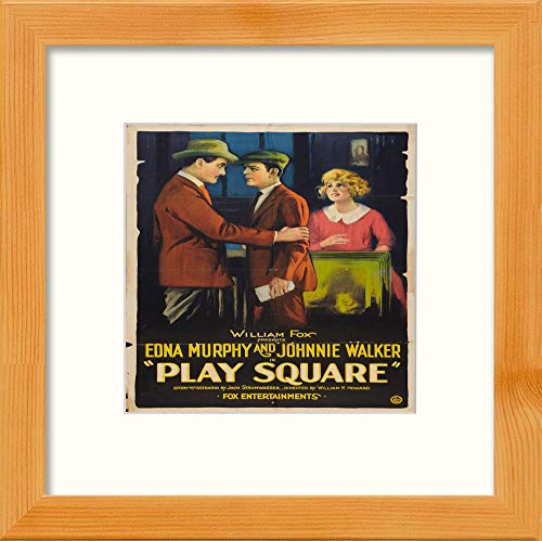 L Lumartos Vintage Play Square Poster