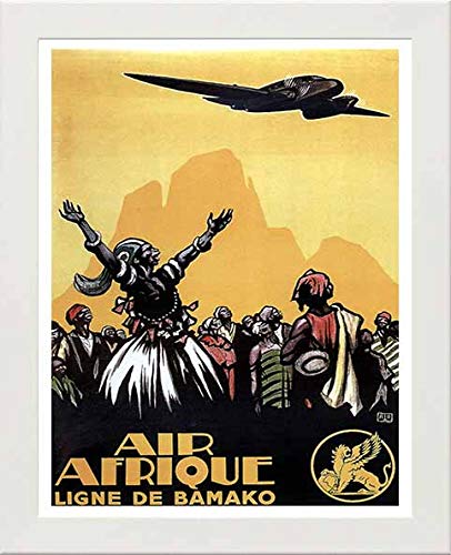 L Lumartos Vintage Poster Air Afrique