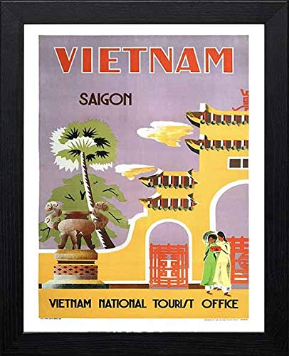 L Lumartos Vintage Poster Saigon 1960 Vintage Travel