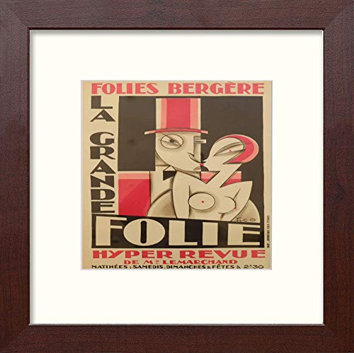 L Lumartos Vintage Foilies Bergere Poster