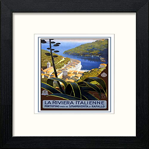 L Lumartos Vintage Poster La Riviera Italienne