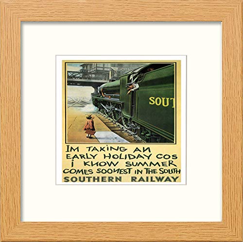 L Lumartos Vintage Poster Early Holiday