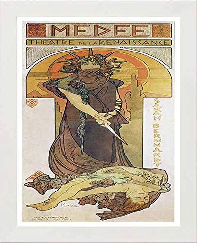 L Lumartos Vintage Poster Alphonse Mucha Medee 1898