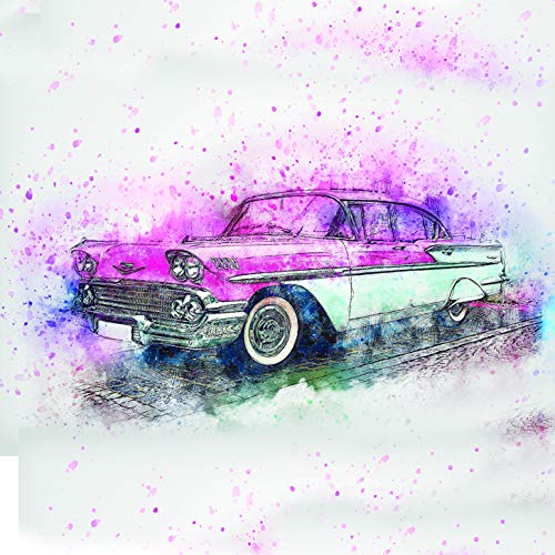 L Lumartos Vintage Pink Car