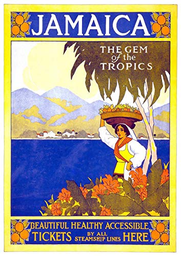 L Lumartos Vintage Poster Jamaica Vintage Travel