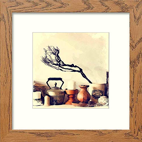 L Lumartos Vintage Teapot And Candle