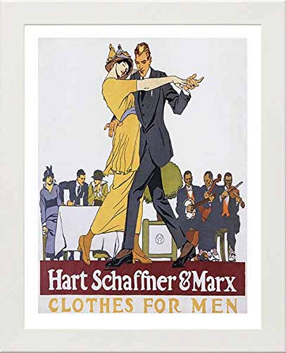 L Lumartos Vintage Poster Hart Schaffner Marx Clothes For Men Advertising