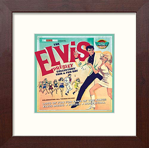 L Lumartos Vintage Elvis Dance Poster