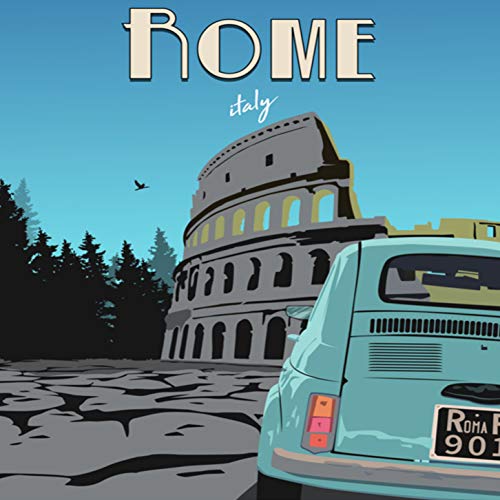L Lumartos Vintage Rome Poster