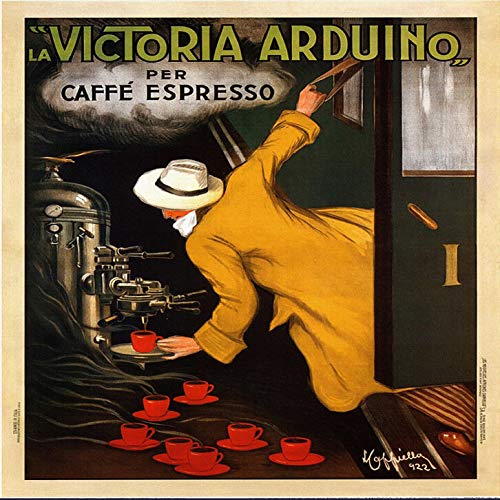 L Lumartos Vintage Espresso Poster